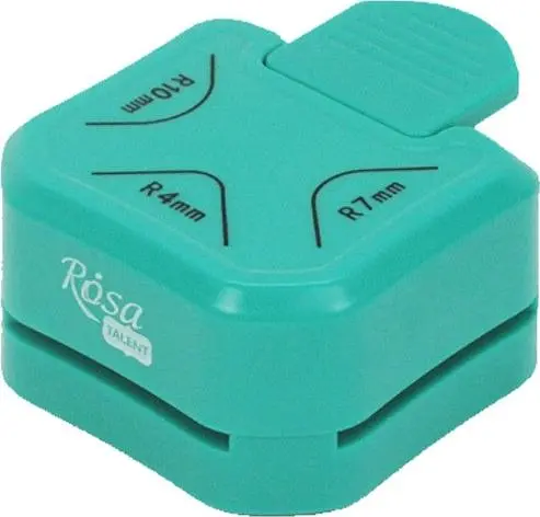 Кутовий діркопробивач 3 в 1 Візерунки №17 2,5см Rosa Talent - фото 1