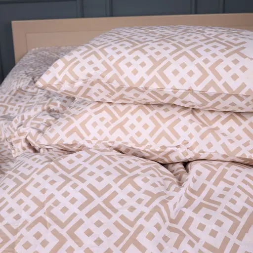 Наволочка Mirson бязь Abstract Beige 50х70 см (2200013164562) - фото 1