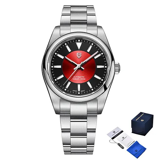 Наручные часы мужские PD-1764 Silver-Red Pagani Design acs0031197 - фото 1