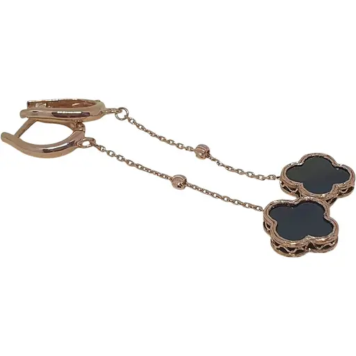 Золотые серьги Favoritum с перламутром. 211432