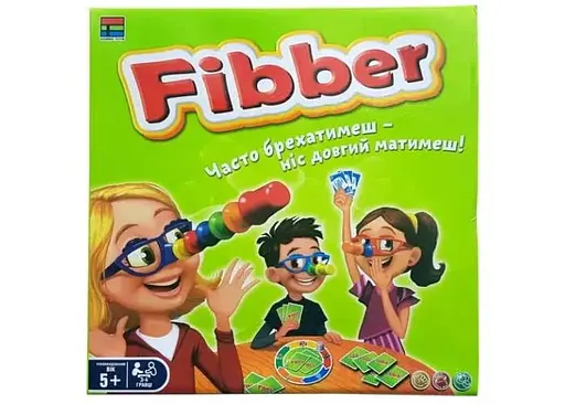 Настільна гра Kingso Toys Фіббер (Fibber) (укр.) (IG-3974)