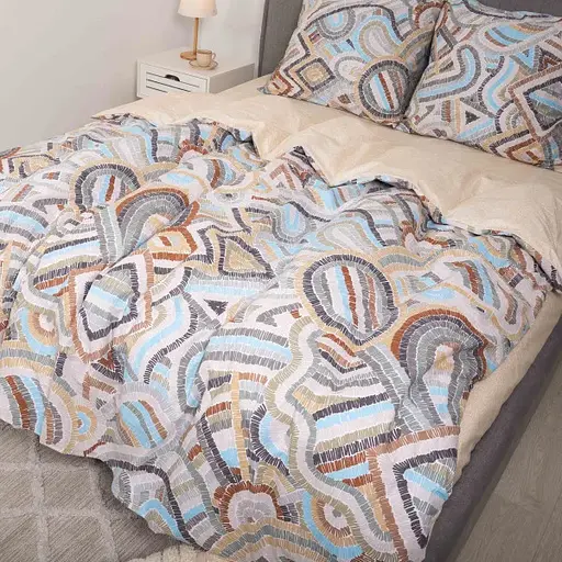 Комплект постільної білизни Viluta полуторний ранфорс 23236 100% бавовна - фото 5