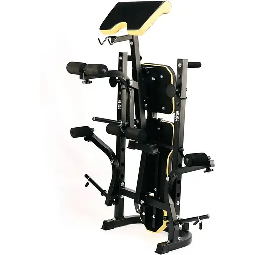 Лавка тренувальна Besport WB-004 для жиму зі стійкою під штангу та партою Скотта - фото 8