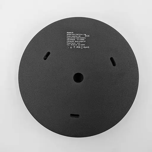 Потолочная люстра Skarlat RSLC78073 9×1.5W BK 3000K - фото 7