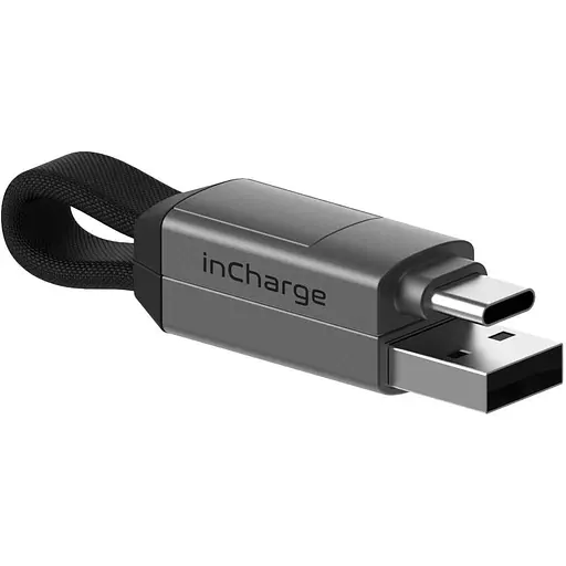 Кабель Rolling Square inCharge 6 сірий (SIX01R) - фото 2