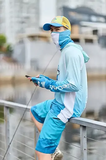 Шорти Favorite Johny Board shorts Blue розмір 38 - фото 8