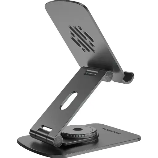 Підставка для смартфона Blueo Rotary Folding Dark Gray (P012-DGR) [129086] - фото 2