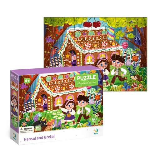 Пазл детский "Гензель и Гретель" DoDo Toys 300715, 60 элементов - фото 3