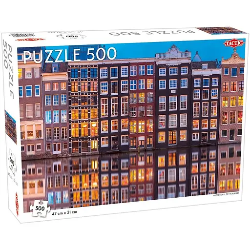 Пазл Tactic 500 Амстердам Нидерланды (58291)