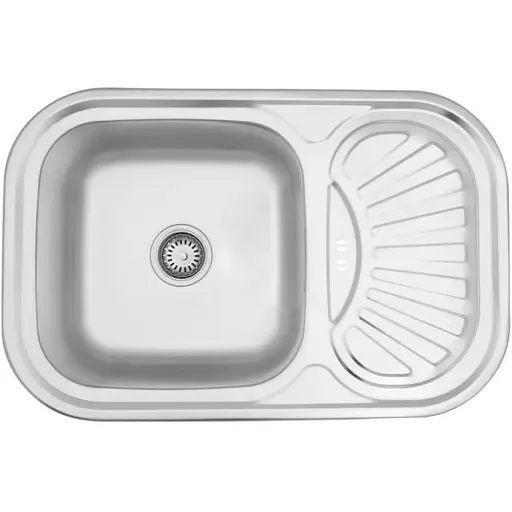 Кухонная мойка Kroner KRP Dekor - 7549 (0,8 мм) (CV022781) - фото 1