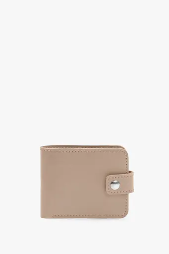 Шкіряне портмоне Mini 2.2 світло-бежевий - фото 2
