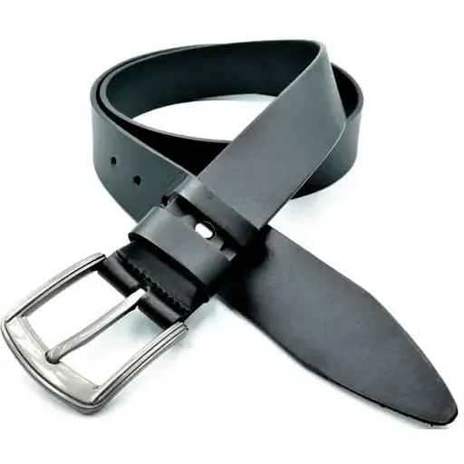 Ремінь шкіряний Weatro чоловічий 3,8х105-125 см acs0027234 - фото 1