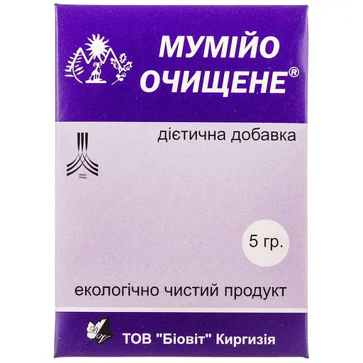 Дієтична добавка Муміє очищене 5 г - фото 1