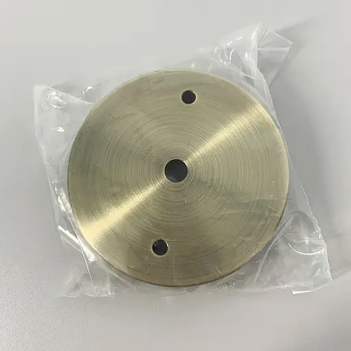 Одинарная круглая потолочная основа в цвете бронза | Line F | Арт. BASE 1 AB - фото 2