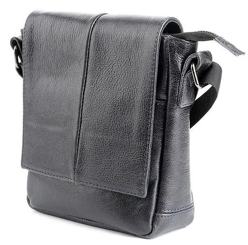 Чоловіча шкіряна сумка SHVIGEL 18х18х6 см sum0026530 - фото 3