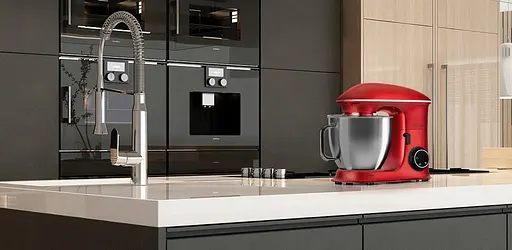 Тестомес миксер планетарный Zeegma PLANEET CHEF RED 2200 Вт - фото 7