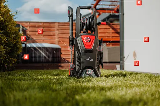 Мойка высокого давления Lehmann Missouri 290 бар 2200Вт - фото 9