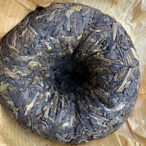 Шен пуэр то ча Зеленая беседка Arbor Qingtuo 100 г 2016 года - фото 4