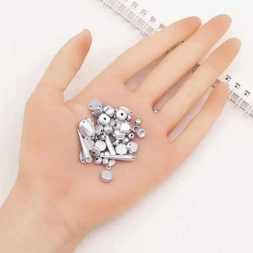 Декоративні намистинки для творчості Dom Busin УТ100031396 в упаковці 145 шт - фото 3