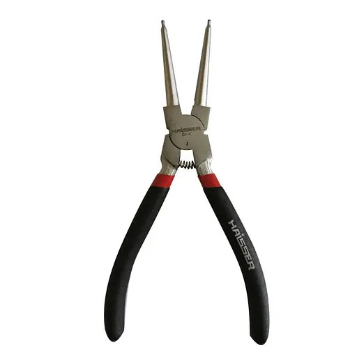 Знімач для зовнішніх стопорних кілець Haisser 41144 прямі губки, розжим 180 мм (97407)