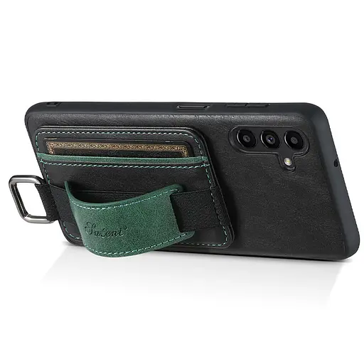 Чохол Epik шкіряний Wallet case and straps для Samsung Galaxy A14 4G/5G Чорний/Black - фото 4