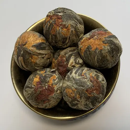 Cвязанный чай - Яшмовый персик Дракона 100 г - фото 2