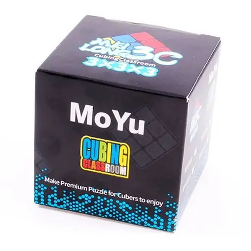 Кубик MoYu Meilong 3C 3x3 без наклеек цветной пластик (MoYu Meilong 3C 3x3 Cube stickerless) (MF8888B) - фото 1