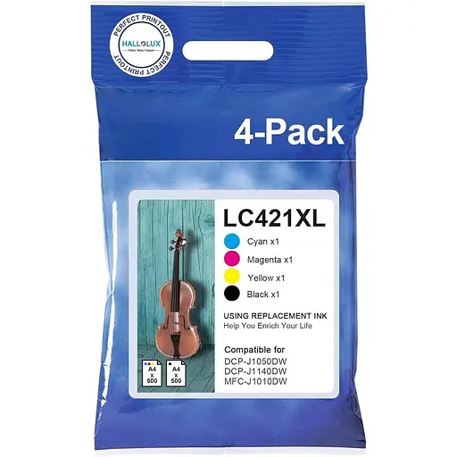 Чорнильні картриджі LC421XL LC-421XLVAL Value Pack для Brother LC421 LC-421XL