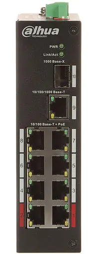 Коммутатор Dahua Technology DH-PFS3110-8ET-96 (DH-PFS3110-8ET-96) - фото 2