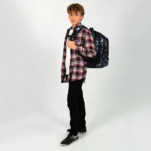 Рюкзак GoPack Teens 162L-4 Черный (GO26-162L-4) - фото 18