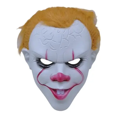 Маска клоуна з фільму "Воно" - Пенівайз KA-23-102, пластик - фото 1