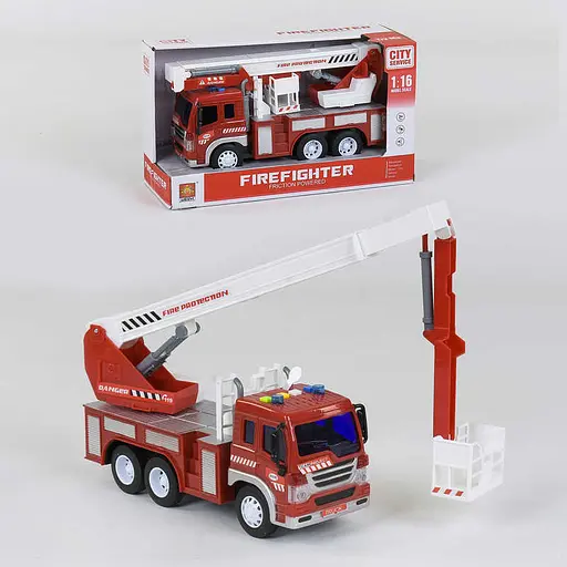 Инерционная "Пожарная машина" WY350C