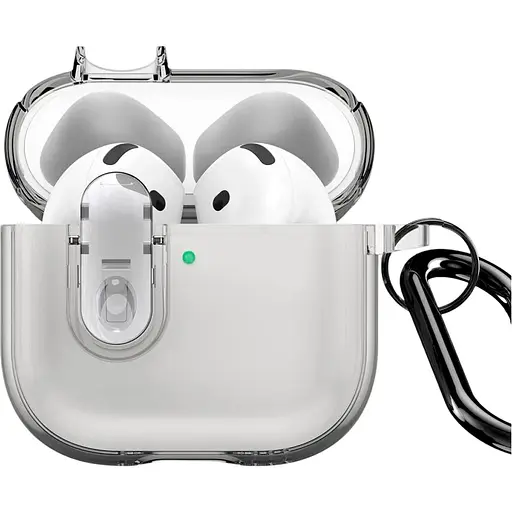 Чохол Dux Ducis Pecl Series для AirPods 4 Grey [131755] - фото 2