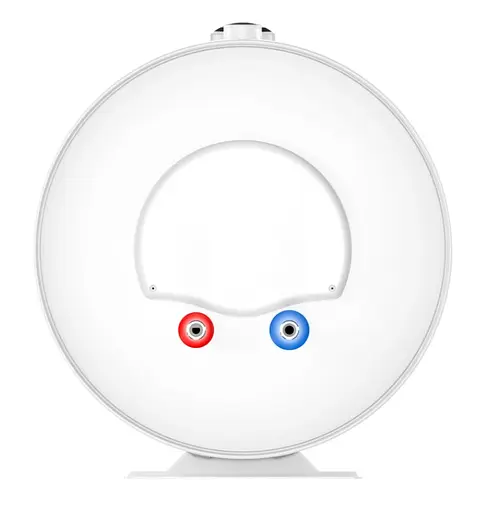 Водонагрівач електричний Aquatronic, 2 кВт, сухий ТЕН, 50 л універсальний, циліндричний, білий (Round D504620 B4) - фото 9