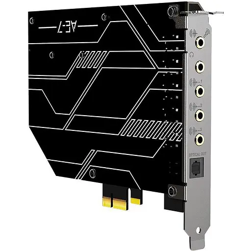 Звуковая карта Creative Sound BlasterX AE-7 DAC PCI Express 70SB180000000 внутренняя (104701) - фото 9