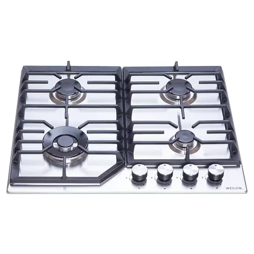Поверхность газовая на металле Weilor GM W 624 SS - фото 2