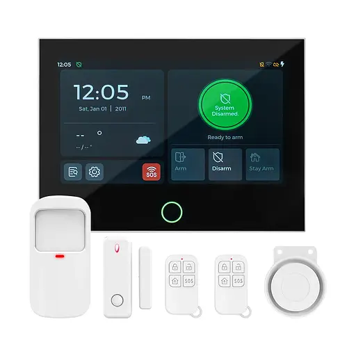 Комплект бездротової сигналізації Trinix TRX-4G-Kit(LCD)(WiFi) з WiFi та 4G LTE (27-00068)