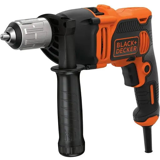 Дрель сетевая ударная Black&Decker BEH850 - фото 1