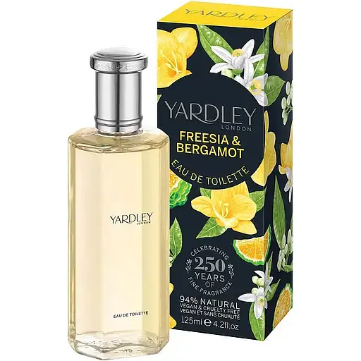 Туалетная вода Yardley London Freesia & Bergamot 125 мл - фото 1
