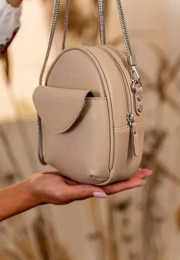 Міні-сумка Kroha світло-бежевий - фото 8