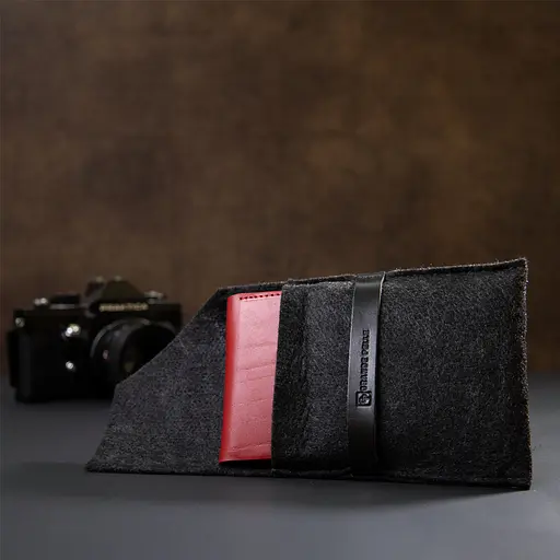 Кожаный женский кошелек Grande Pelle 9.5х10х1.5 см acs0018767 - фото 9