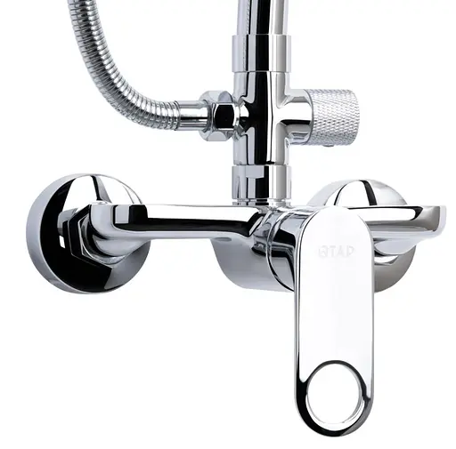 Душова система для душу Qtap Jay Chrome на два споживача QTJAY110CRM45544 - фото 2