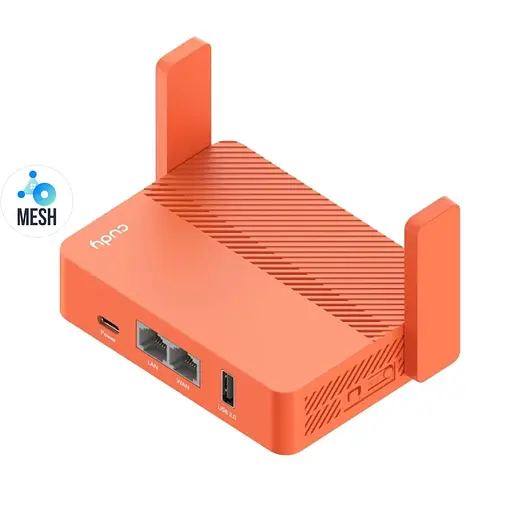 WiFi 5 Mesh-маршрутизатор Cudy TR1200 двухдиапазонный портативный AC1200 (73-00543)