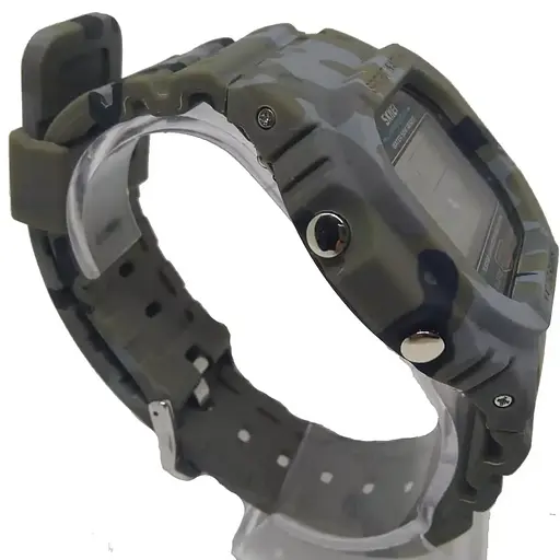 Мужские спортивные часы Skmei 1471 (Зеленый камуфляж) - фото 8