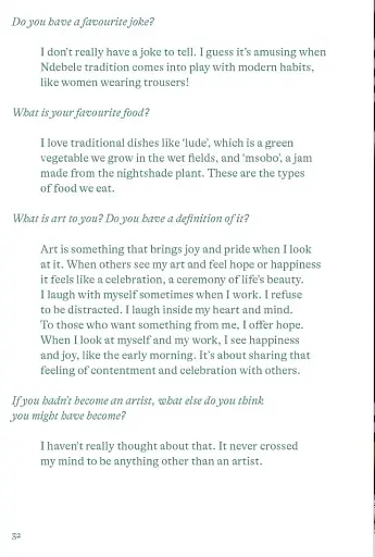 Esther Mahlangu. To Paint is in My Heart - фото 12