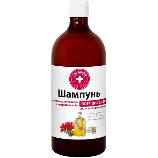 Шампунь Домашний Доктор Потрійна сила 1 л - фото 1