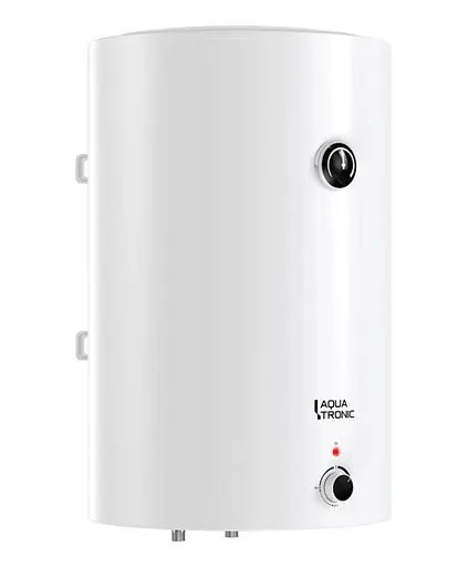Водонагрівач електричний Aquatronic, 1500 Вт, мокрий ТЕН, 80 л універсальний, циліндричний, білий (Round W804615 B4) - фото 2