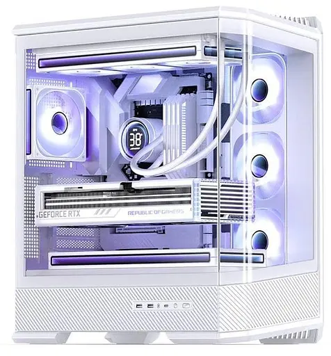 Корпус JONSBO D400 White - фото 14