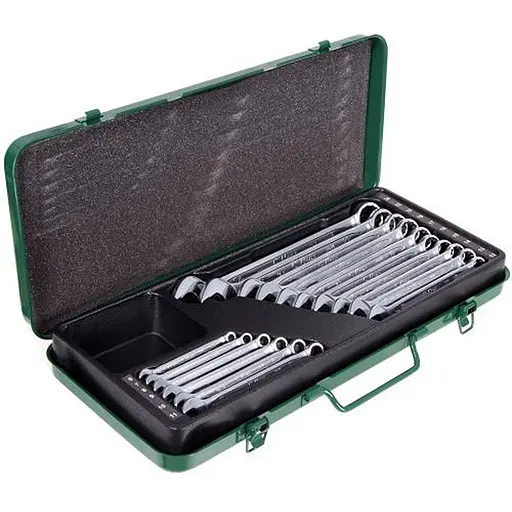 Набор ключей Hans комбинированных 6-24 мм 16 предметов (16616MI) - фото 1