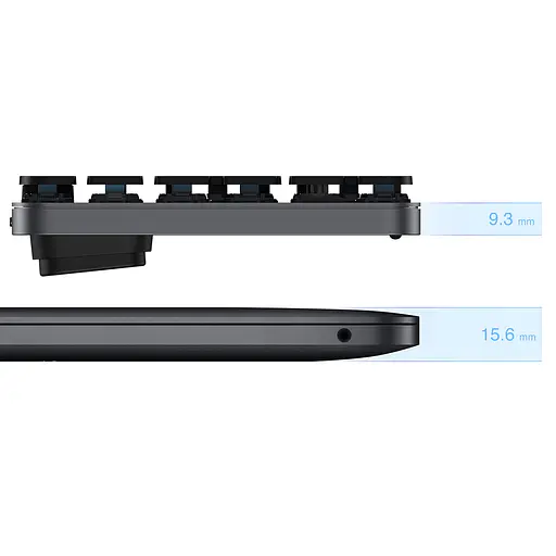 Клавиатура беспроводная механическая Xiaomi MiiiW K10 Ultra-Slim PRO (MWWMKP01) - фото 4